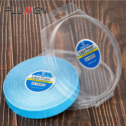 36 Yards Hair System Tape – Double-Sided No Shine Adhesive for Hair Extensions & Lace Front Wigs, Bonding & Replacement Tape