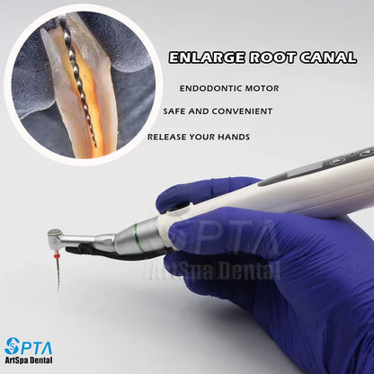 SPTA 16:1 Contra Angle Low Speed Turbine Handpiece – Reciprocating Root Canal File for Endodontic Treatment