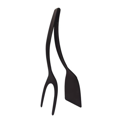 2-In-1 Non-Stick Pancake Spatula and French Fries Turner - Versatile Kitchen Accessory for Eggs, Steak, and More!