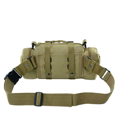 High-Quality Tactical Waist Pack – Outdoor Backpack, Molle Pouch for Camping, Hiking – 3P Chest Bag