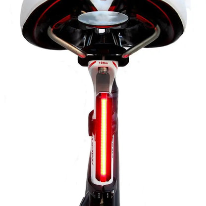 6 Modes LED Warning Bicycle Taillight – Waterproof Rear Flashlight for MTB, Helmet Light, and Cycling Safety Lamp