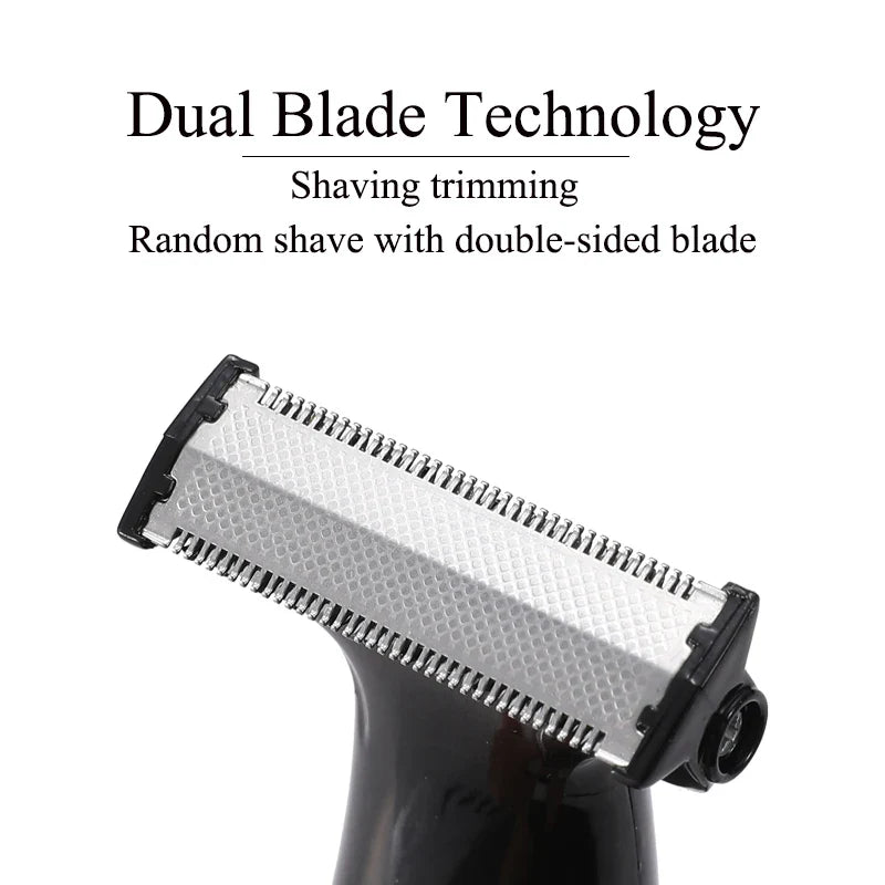 HTC Black Friday Cyber Monday Deals 2022 – Hybrid Electric Face & Body Trimmer for Men, Pubic Hair Shaver