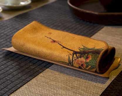 Absorbent Cotton Tea Towel – Thickened Household Kitchen Cleaning Cloth for Dishes & Table