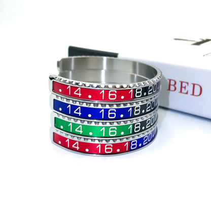 New Stainless Steel Digital Display Bracelet — Fashion Jewelry for Men & Women