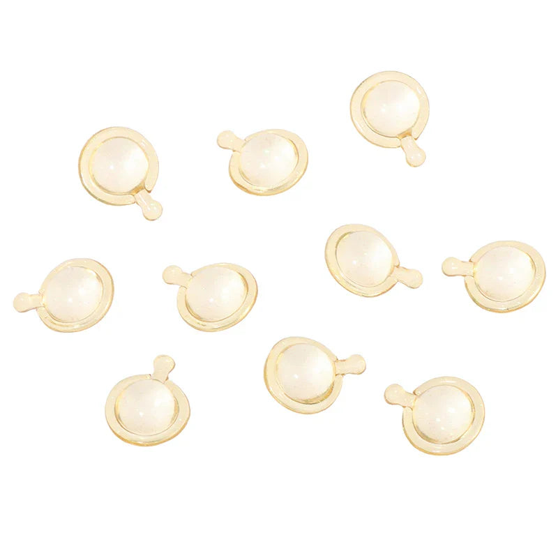 10Pcs Hair Vitamin Capsules: Pro Keratin Complex Oil for Smooth, Silky Hair - Repair Damaged Hair with Moroccan Oil Serum, Anti Hair Loss Hair Mask