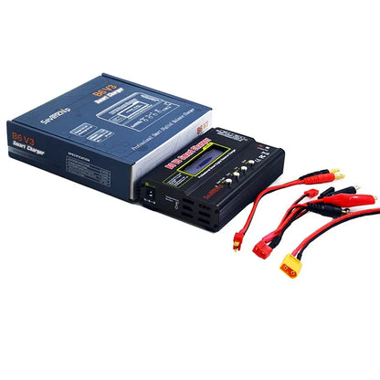 iMAX B6 V3 80W 6A Battery Charger – LiHv, Lipo, NiMh, Li-ion, Ni-Cd Digital RC Charger with 12V 5A Adapter