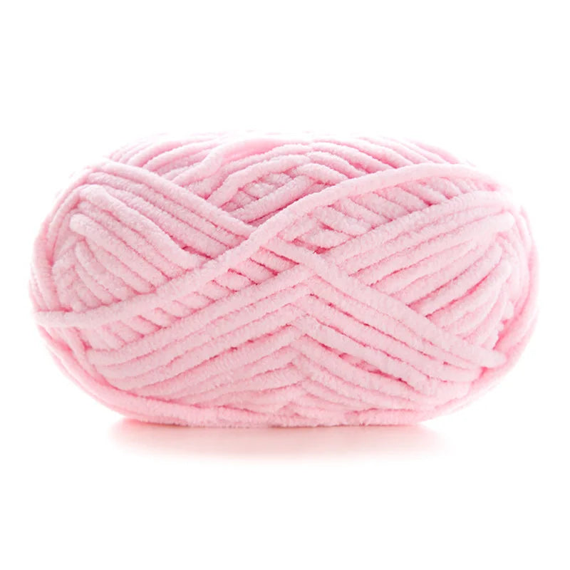50g/Ball DIY Knitting Yarn – Soft Wool for Baby Scarf, Hat, Chunky Crochet Thread