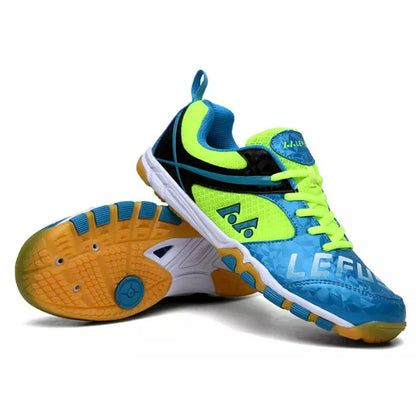 Unisex Non-Slip Breathable Table Tennis Shoes – Wear-Resistant Sports Training Sneakers