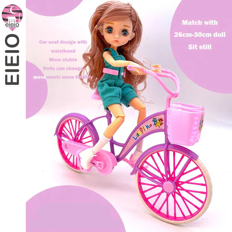 Slim 26cm BJD Doll for Girls – 13 Movable Joints with Princess Outfit, Blue Eyes & Eyelash Accessories