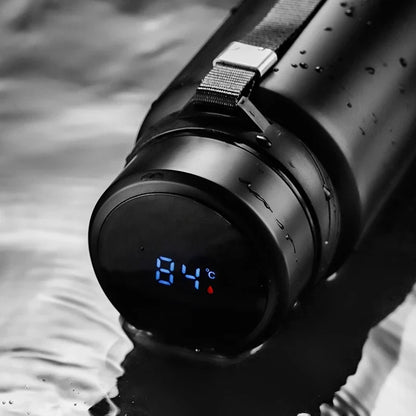 1000ML Smart Thermos Bottle with Temperature Display – Intelligent Vacuum Flask for Hot & Cold Water, Tea, Coffee
