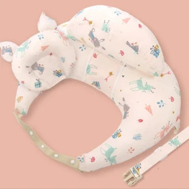 Multifunction Nursing Pillow with Shoulder Strap – Soft Baby Feeding & Shaping Pillow for Newborn Support, Cartoon Comfort Nursing Cushion (2020 Edition)