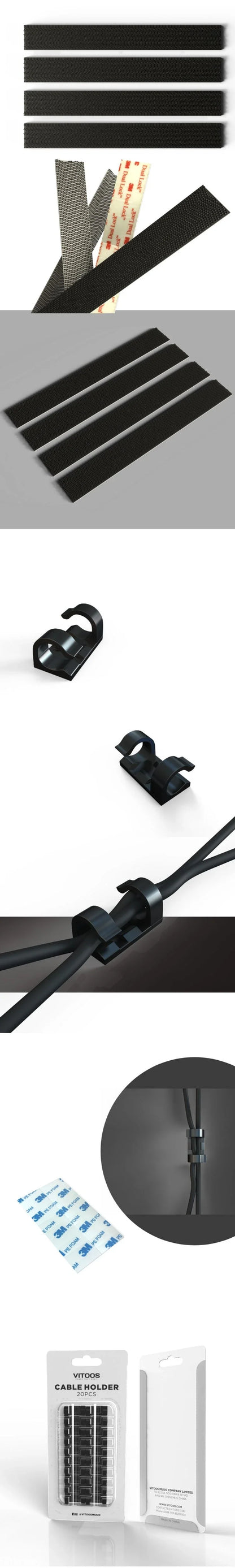 VITOOS AD10S-SV4 Effect Pedal Power Supply - Fully Isolated with Noise Reduction & High Power for Digital Effectors