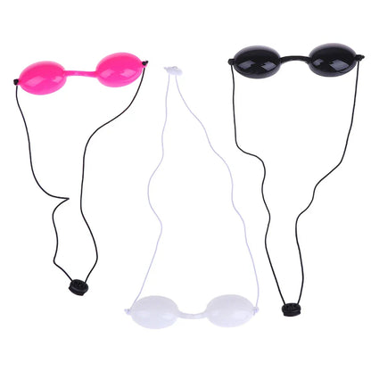 Soft Silicone Eyepatch Safety Goggles: Adjustable Protective Eyewear for Beauty Laser - 7 Colors Available