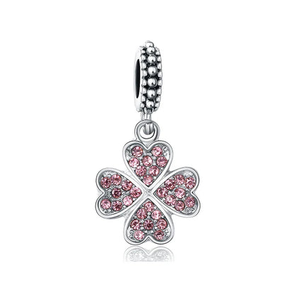 Original Alloy Bead Family Love Heart Pendant Charm - Mom & Dad DIY Jewelry for Pan Bracelets & Necklaces