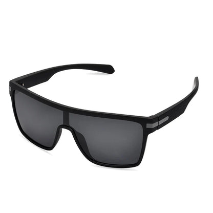 AIMISUV Polarized Oversize Square UV400 Mirror Sunglasses — Driving Shades for Men & Women