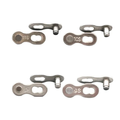 5 Pair Bicycle Chain Link Connectors — Quick Release Master Links for 6–12 Speed MTB Bikes