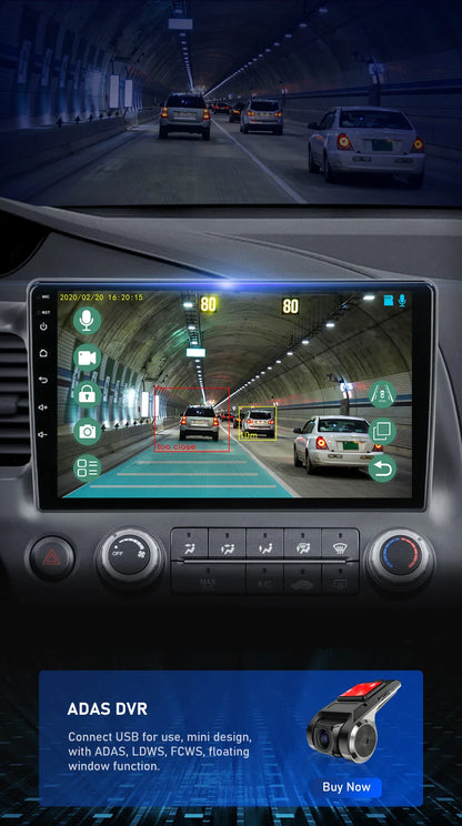 Srnubi 2DIN Car Radio Android 12 – Universal 7"/9" CarPlay Multimedia Player for Nissan, Honda, Toyota, Lada, Volkswagen, Hyundai