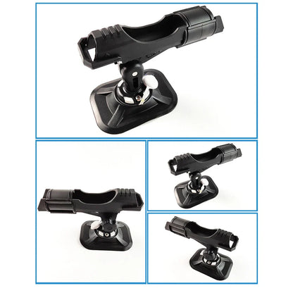 Inflatable Boat Accessory – PVC Dinghy Raft Fishing Rod Holder, Kayak SUP Board Pole Mount Angle Bracket Fixer