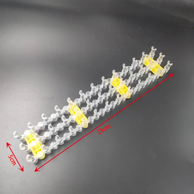 Fashion Rubber Loom Band Weaver Kit – DIY Elongated Knitting Machine with Bands, Hooks & Weaving Frame for Crafts and Toys
