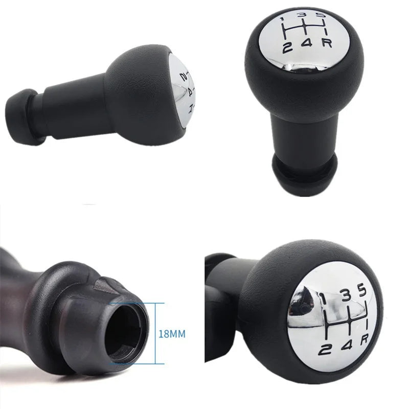 Upgrade Your Drive: 5-Speed Gear Stick Shift Knob Lever Pen Adapter Replacement - Compatible with Peugeot 206, 207, 307, 308, 407 & Citroen C4 Picasso, Berlingo 2009