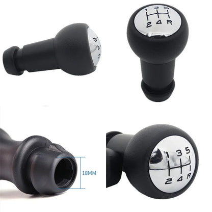 Upgrade Your Drive: 5-Speed Gear Stick Shift Knob Lever Pen Adapter Replacement - Compatible with Peugeot 206, 207, 307, 308, 407 & Citroen C4 Picasso, Berlingo 2009