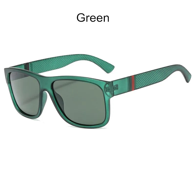 2024 Luxury Polarized Sunglasses for Men — High-End Square UV400 Driving Eyewear & Fashion Travel Sun Glasses