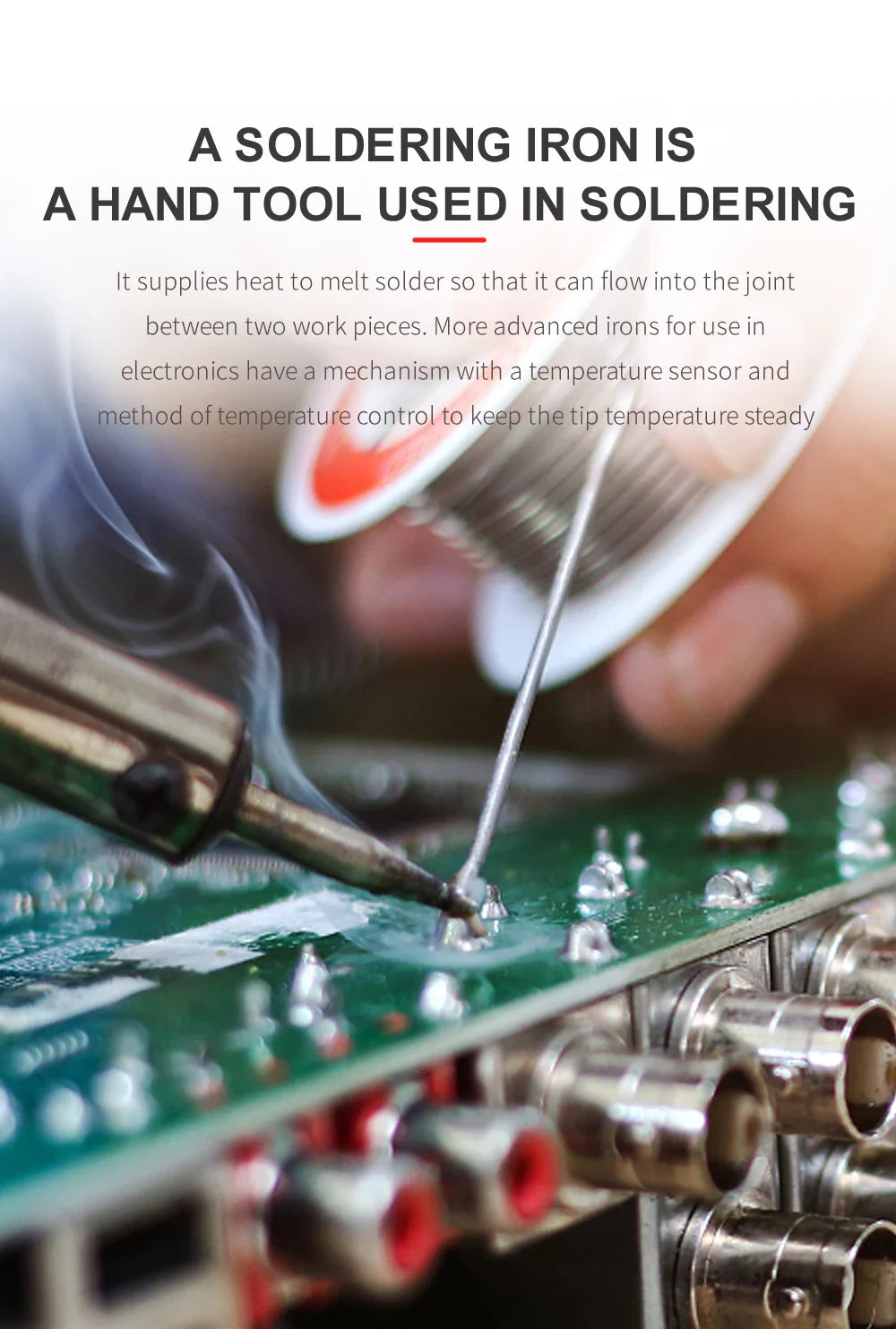 JCD 80W Electric Engraving & Soldering Pen – Wood Burning Pyrography Kit with 28 Craft Tips (908S)