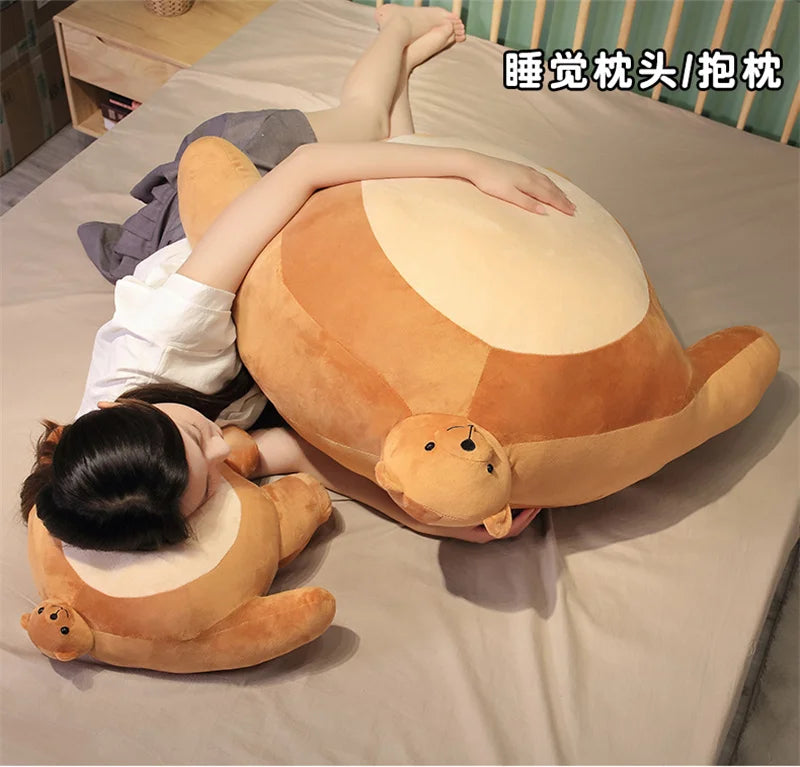 Kawaii Cartoon Little Head Bear Plush Toy – Soft Decorative Pillow for Kids, Home, & Girlfriend Birthday Gift
