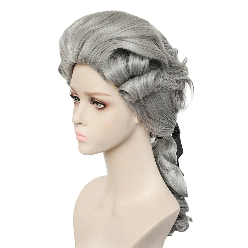 HAIRJOY Synthetic Duchess Judge Cosplay Wig - Long Heat-Resistant Curly Anime Hair for Men and Women