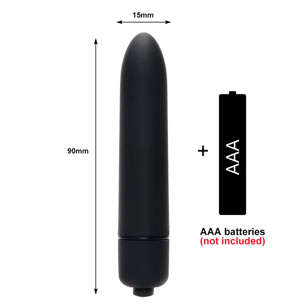 10-Speed Bullet Vibrator AV Stick – Mini G-Spot & Clitoris Stimulator, Dildo Sex Toy for Women
