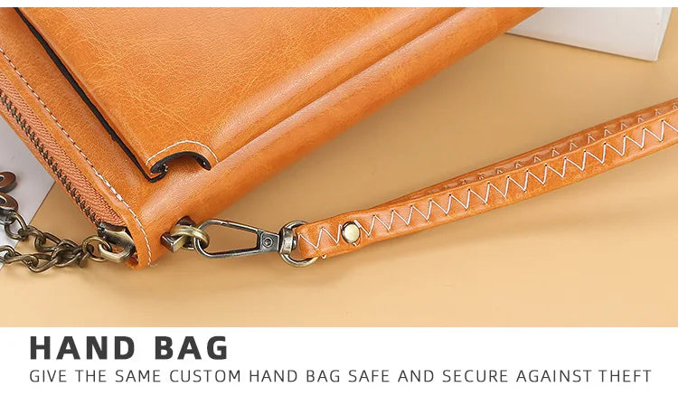 New Women’s PU Leather Wallet — Fashion Long Zipper Purse, Top Quality Brand Card Holder, Classic Female Wallet