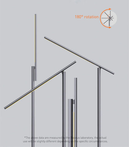 Baseus LED Desk Lamp – Eye Protection, Dimmable, Foldable Table Lamp with Smart Adaptive Brightness for Study & Office