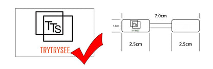100pcs Square Head Bracelet Rings – Custom Logo Label Price Tags for Jewelry Display & Packaging Accessories Wholesale
