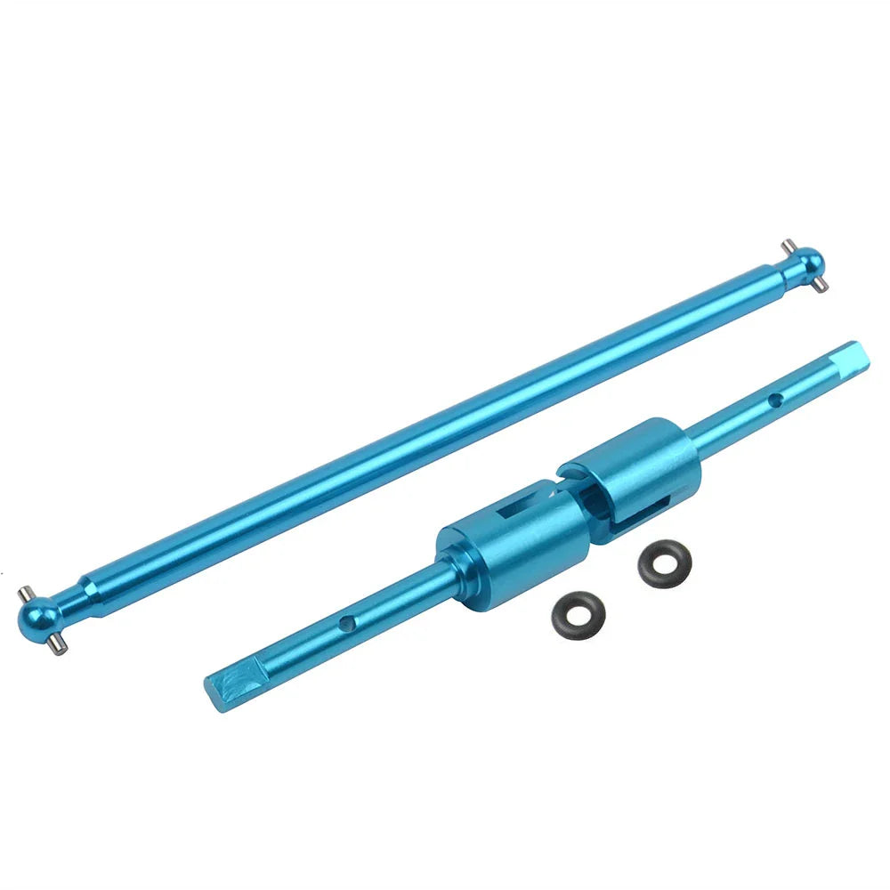 Aluminum Alloy Central Drive Shaft Propeller Joint Set – RC Car Upgrade for Tamiya TT02 TT02D TT-02B