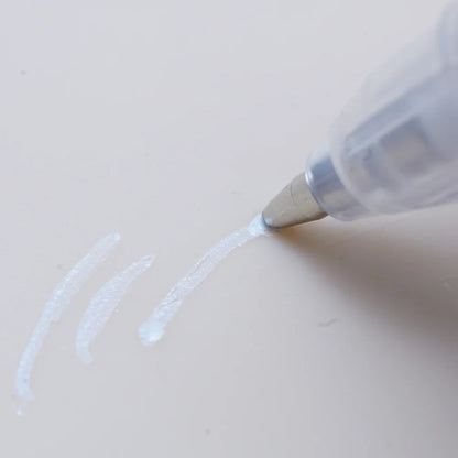 2PCS Eyebrow Marker Pens — Microblading & Permanent Makeup Surgical Skin Tattoo Accessories White Scribe Tools