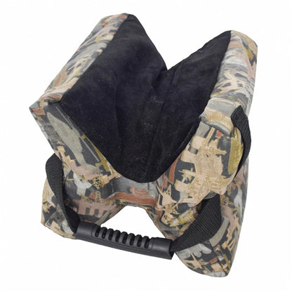 Outdoor Shooting Stand Bag - Tack Driver Gun Rest for Hunting - Rifle Bench Target Sports Accessories ( Unfilled Sand, Green )