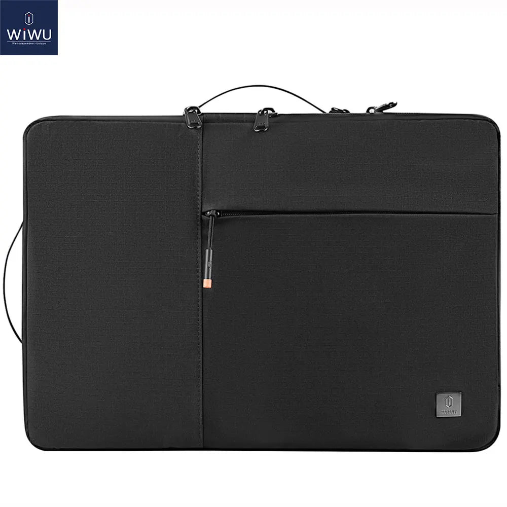 WIWU Portable Laptop Sleeve Bag – 13–15.6 Inch Waterproof Double Layer Case for MacBook Air & Laptop Protection Case