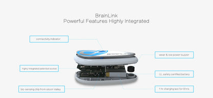 BrainLink Lite EEG Headband — Smart Brainwave Biofeedback Toy for Kids with Mind Control and Educational SDK
