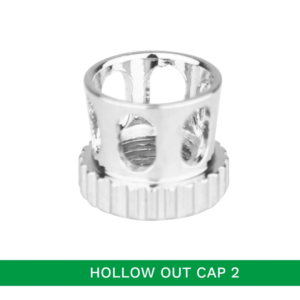 Airbrush Cover Caps – Crown, Tomahawk, Hollow Condensing & Spatter Fan Caps Accessory