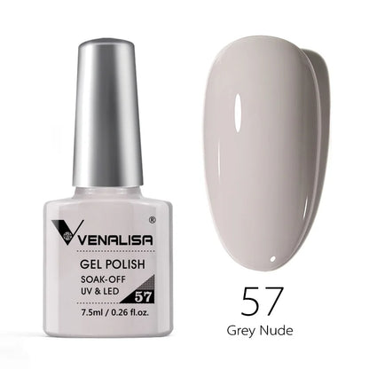 VENALISA 7.5ml HEMA-Free Nail Gel Polish – VIP4 Semi-Permanent Soak-Off UV/LED Gel Varnish, Full Coverage Nail Lacquer