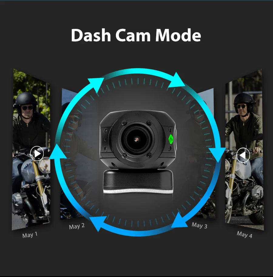 Drift Ghost XL Sport Action Camera - Waterproof 1080P Live Stream Vlog, Motorcycle, Bike & Helmet Cam with WiFi