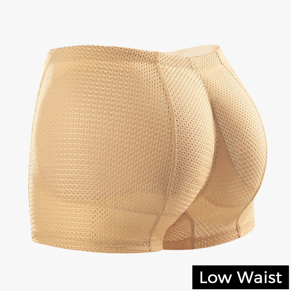 Butt Lifting Hip Enhancer Cushion – Padded Mesh Control Panties for Natural Curves