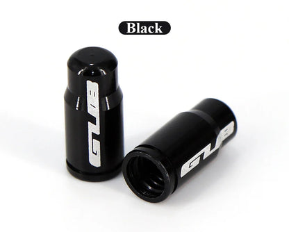 4pcs Aluminum Bike Tire Valve Caps – Ultralight MTB Road Mountain Schrader/Presta Tyre Protectors