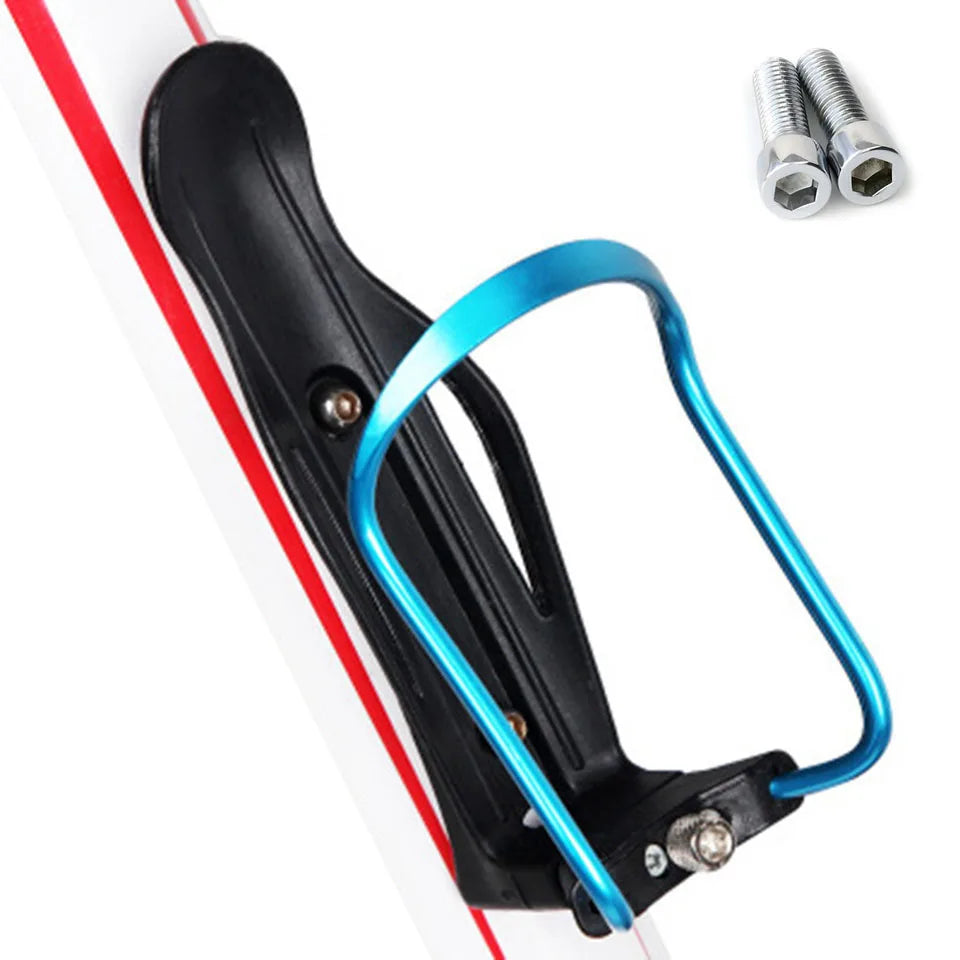GoByGo Aluminum Alloy Bike Water Bottle Holder – Mount for Mountain & Folding Bikes, 5 Color Options