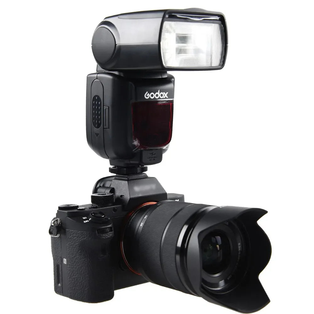 Godox TT600 2.4G Wireless TTL Speedlite + X2T Trigger — Compatible with Canon, Nikon, Sony, Fuji, Olympus