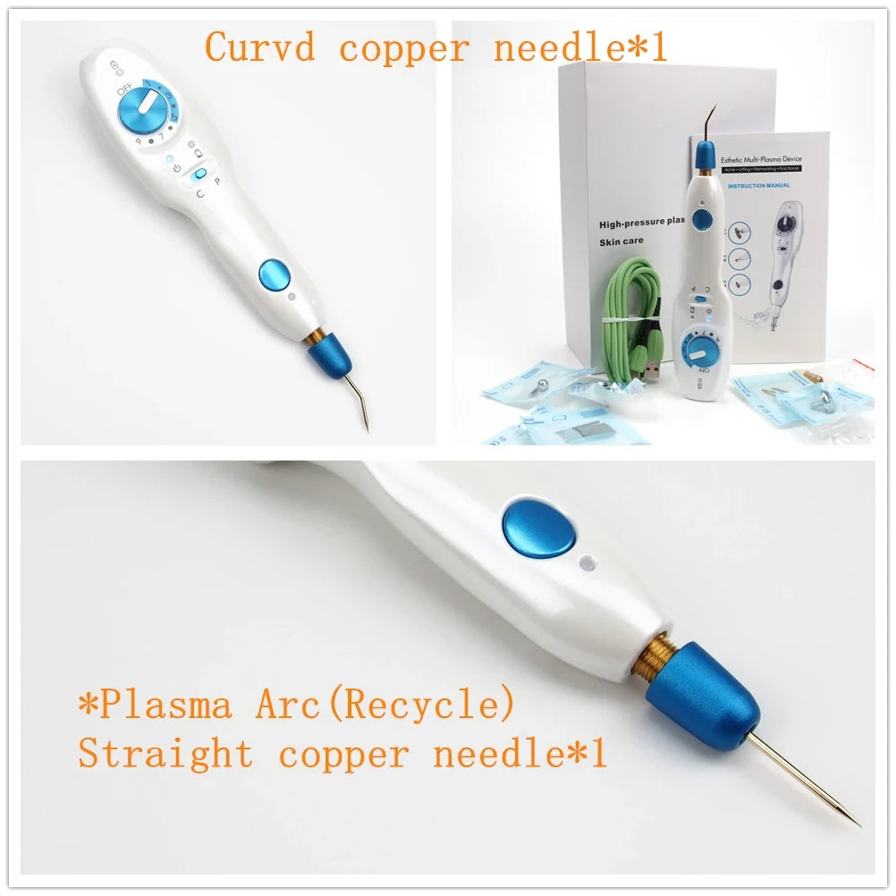 Fibroblast Copper Needles – Bent, Straight & Curved for 2nd Generation Plamere Plasma Pen