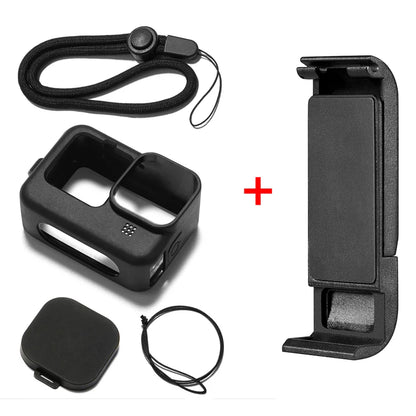 GoPro Hero 12/11/10/9 Flip Battery Side Cover – Removable Door with Charging Port for Accessories