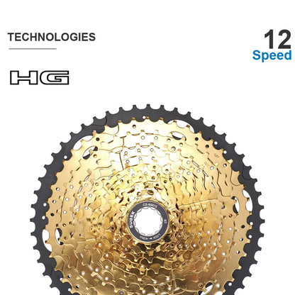 SHIMANO DEORE M6100 12-Speed Groupset – Right Shifter, Rear Derailleur, Chain & SUGEK 11-50T/52T Cassette Sprocket