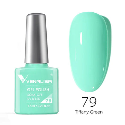 VENALISA 7.5ml HEMA-Free Nail Gel Polish – VIP4 Semi-Permanent Soak-Off UV/LED Gel Varnish, Full Coverage Nail Lacquer