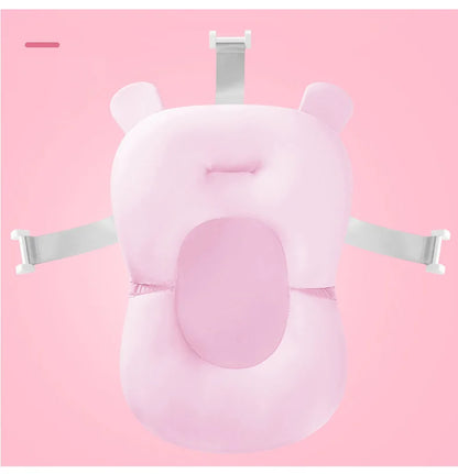 Non-Slip Baby Bath Cushion – Newborn Safety Support Pad & Soft Bathtub Mat